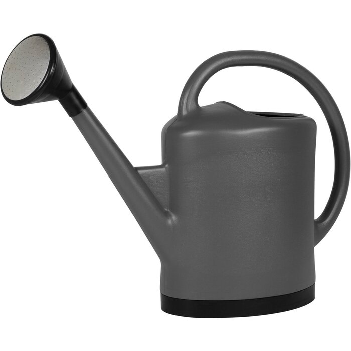 Power Tower EDA - ovale gieter - EXTRA STONG- 13 liter - incl. sproeikop met metalen plaat - Grijs