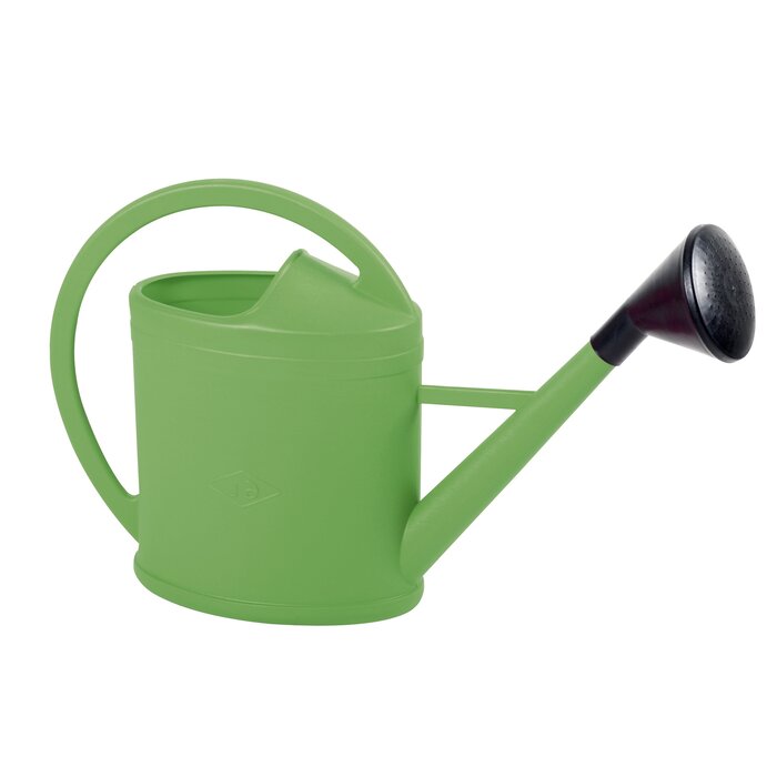 Power Tower EDA Oval Gießkanne Parisien 6 Liter inkl. schwarzem Sprühkopf Matcha Green