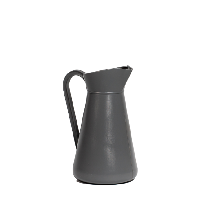 Power Tower Cruche ou arrosoir en plastique Power Tower 5 litres gris