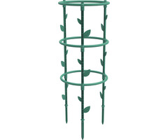 Power Tower EDA Plantensteun - support voor bloembak of perk - dia 25 x 66,3 cm hoog - Canada Green