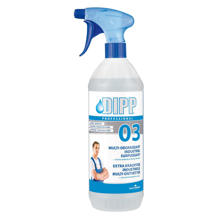 DIPP DIPP  03 - KRAFTVOLLER INDUSTRIELLER ENTFETTER MULTI PRO 1L SPRAY