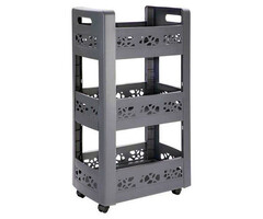 Power Tower MOBILO Wagen, mit 3 Etagen 1 verstellbar - 360gr Räder passt unter die Arbeitsplatte