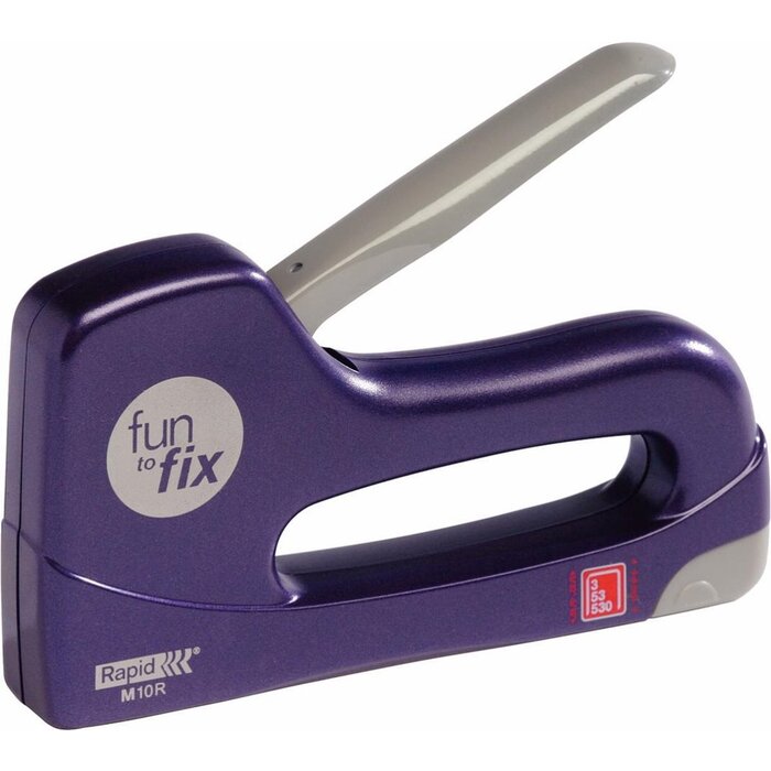Rapid Rapid Nietpistool F2F M10R (in blisterverpakking) - Paars