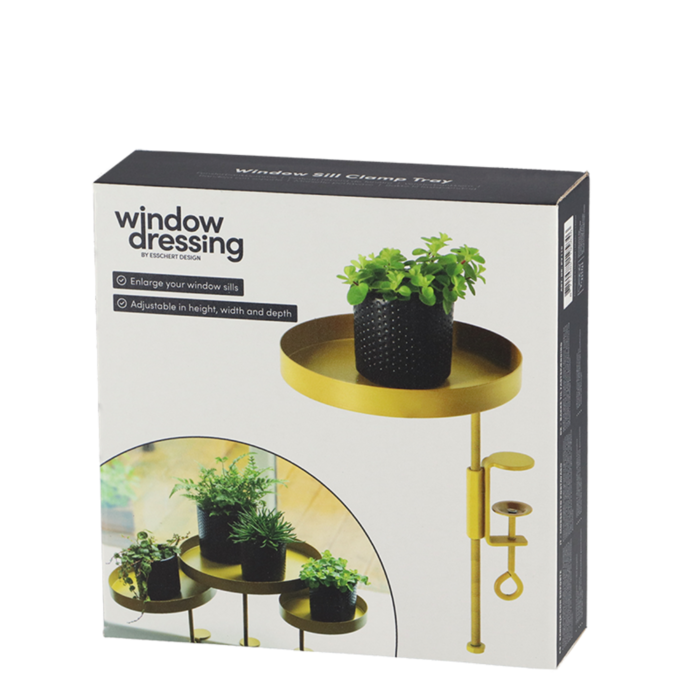 Esschert Design Esschert design - Fensterbankklammer gold M