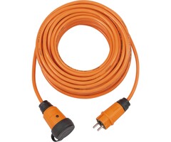 Brennenstuhl ProfessionalLine Rallonge Brennenstuhl VQ 1200 IP44 10m Orange - 9162100200