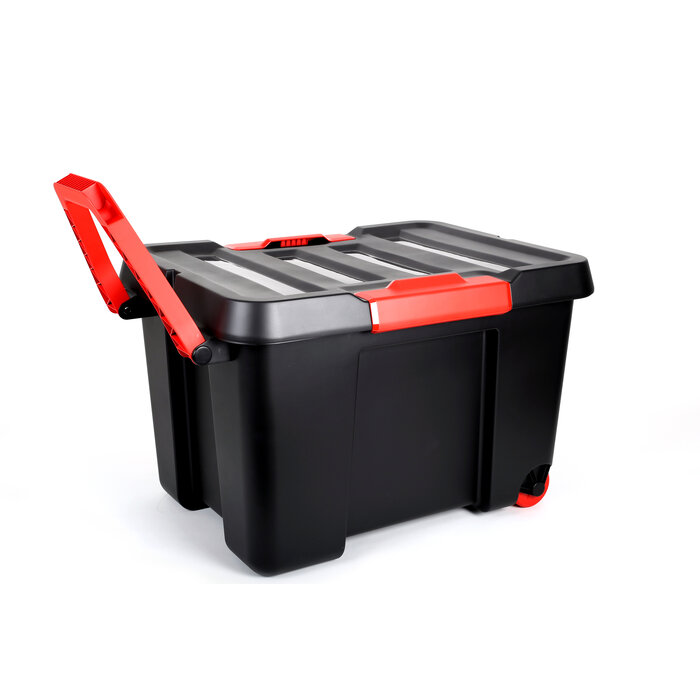 Power Tower Power Tower STOCK'R 120 L Kiste verstärkter Deckel, Clipverschluss und Räder