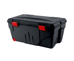 Power Tower Power Tower TRAFIC BOX 110 L Scharnierdeckel mit Clipverschluss. 2 Lenkrollen.