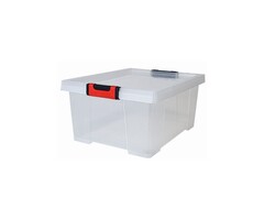 Power Tower Power Tower CLIPSTOCK krat 30 L met deksel en clipsluiting