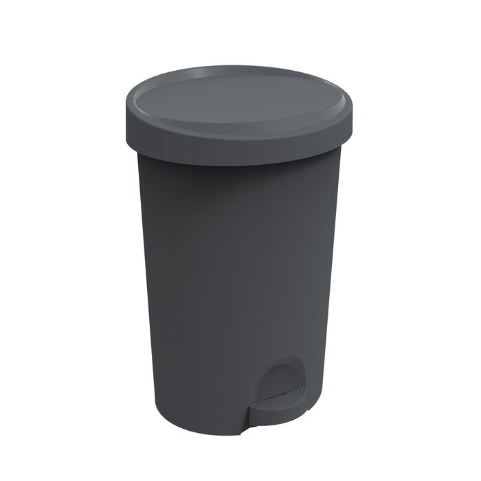 Power Tower Power Tower Stepy bin pedaalemmer 45 ltr voor zak 50 ltr antraciet