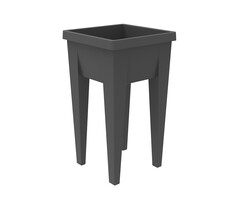 Power Tower Jardinière carrée EDA Aromatique pour balcon, terrasse ou jardin