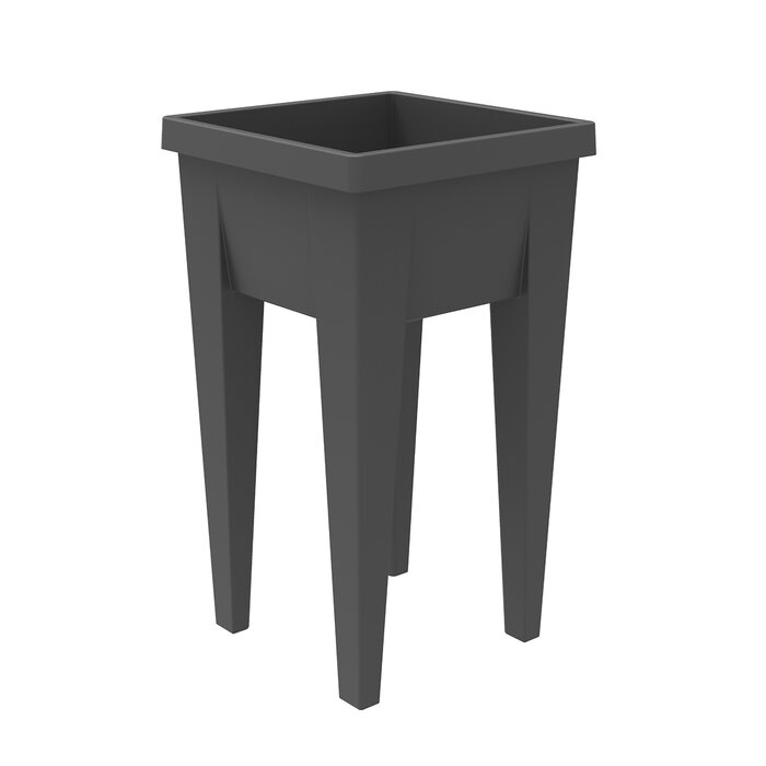 Power Tower EDA Jardinière carrée aromatique pour balcon, terrasse ou jardin