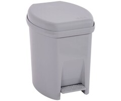 EDA Power Tower Treteimer rechteckig 6 Liter mit Inneneimer anthrazit