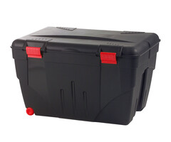 EDA Power Tower TRAFIC BOX 200 L scharnierend deksel met clipsluiting. 2 wielen.