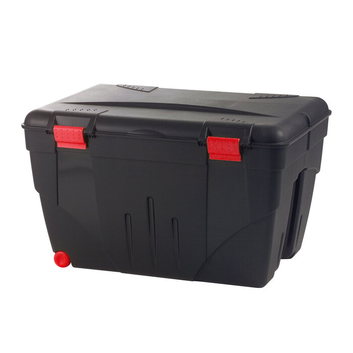 EDA Power Tower TRAFIC BOX 200 L Scharnierdeckel mit Clipverschluss. 2 Lenkrollen.