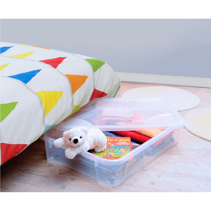 EDA Power Tower BED BOX 33 L mit bidirektionalen Rollen und Schnappdeckel