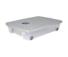 EDA Power Tower UNDERBED BOX 50L avec fermeture anti-mites/odeurs