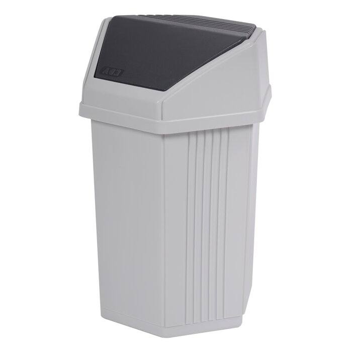 EDA Power Tower vuilnisbak met swingdeksel 25L