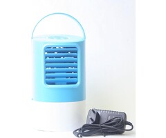 Rafraîchisseur d'air/ventilateur portable - bleu