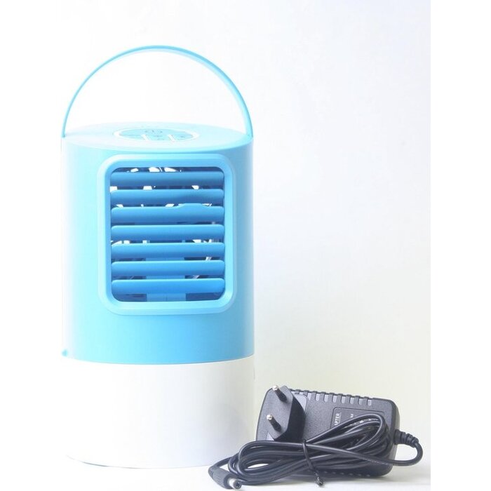 Tragbarer Luftkühler/Ventilator - blau