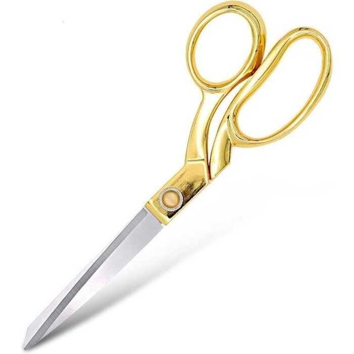 The Otter Bottle The Otter Bottle Vintage große Schere 216 mm mit Goldgriff