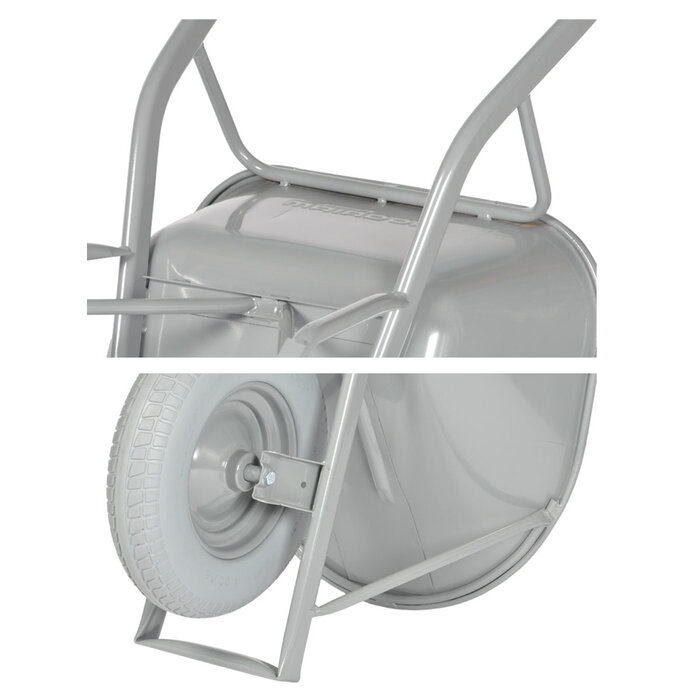 Matador Matador M-130-CT Extra verstärkte Schubkarre mit pannensicherer Stahlfelge.
