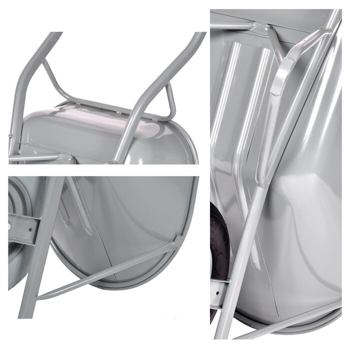 Matador Brouette Matador extra renforcée avec pneu anti-crevaison à jante en acier.