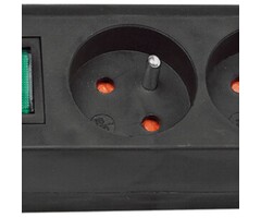 Brennenstuhl Brennenstuhl Eco-Line - Steckdose 3x Pin Masse BE/FR