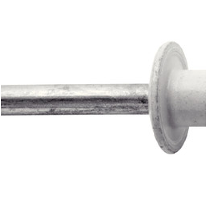 Rapid Rapid Gekleurde klinknagel Wit 4.0 x 10 mm