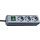 Eco-Line stekkerdoos met schakelaar 3-voudig zilver grijs 1,5 m H05VV-F 3G1,5