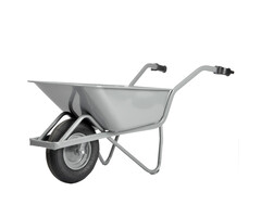 Matador Matador Schubkarre Easy Rider 4-lagiger Reifen mit quadratischer Schale 100L