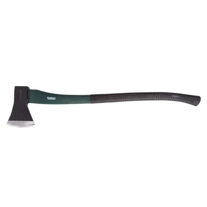 Toolland Toolland Große Axt mit Softgrip-Griff - 90cm - 2 kg - schwarz/grün
