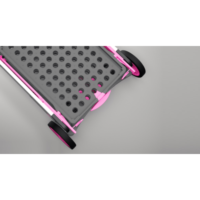 Clax Chariot Clax avec caisse pliante - Rose