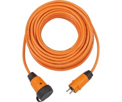 Brennenstuhl ProfessionalLINE 9162250200 Verlengkabel - IP44 - H07BQ-F3G2.5 - 25m - Oranje