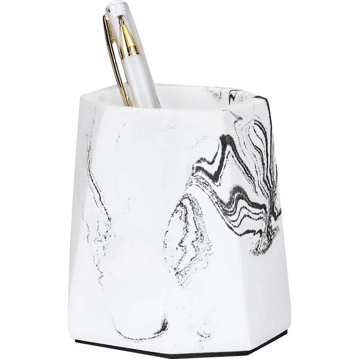 The Otter Bottle Pennenbakje met mooi marmeren patroon