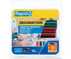 Rapid Rapid ovale lijmpatronen voor gevoelige materialen. glitter gekleurd