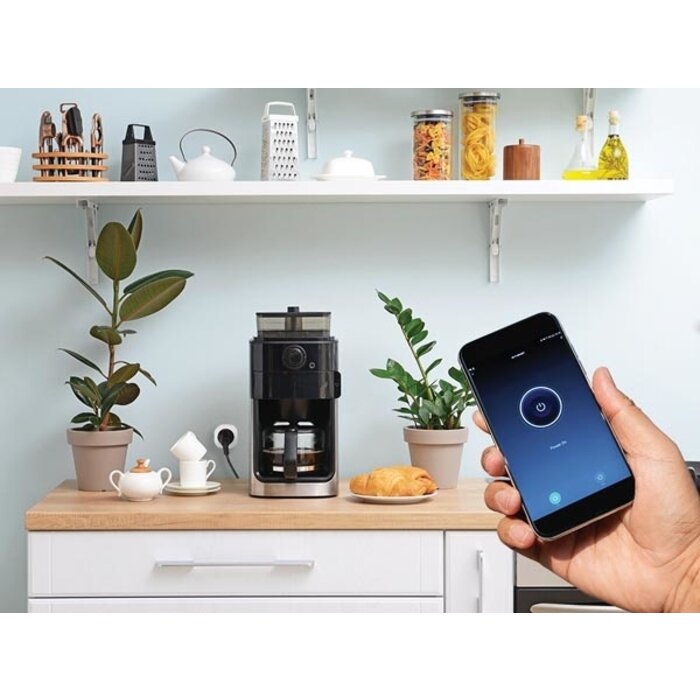 Perel Perel Smart WiFi plug blanc schuko