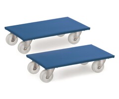 Fetra Fetra Möbel Rollpodest Set 2-teilig, 350 kg, 600 x 300 mm