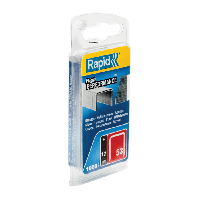 Rapid Rapid Agrafes - No 53 - 12 mm (1080 pcs)