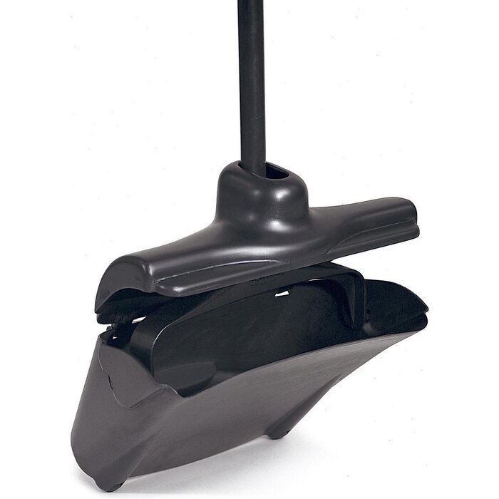 Rubbermaid Rubbermaid Lobby Pro Pelle À Poussière Avec Couvercle - Noir