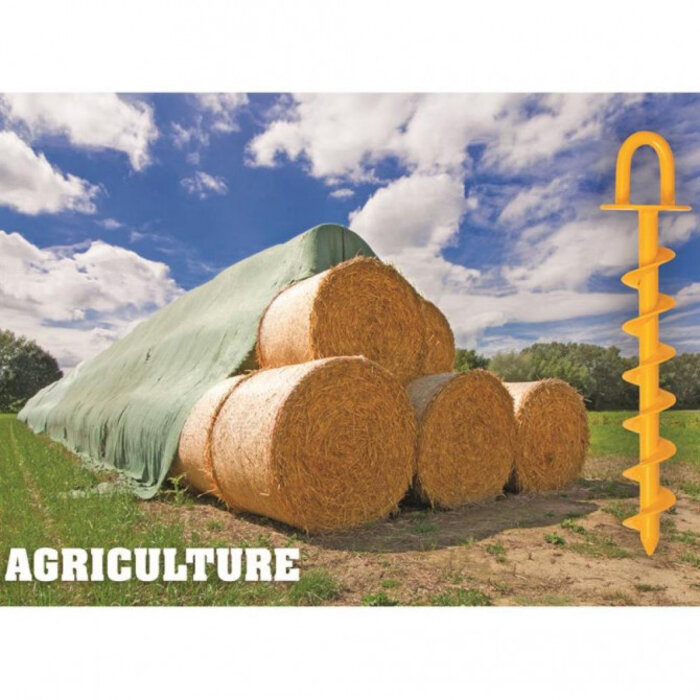 Roughneck Roughneck Ancrage au sol 340Mm (Lot de 4)