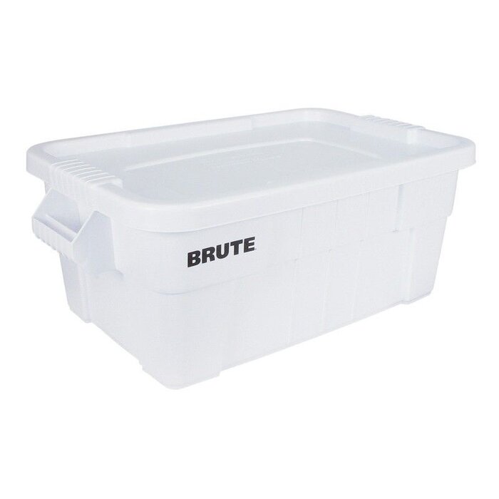 Rubbermaid Rubbermaid Brute Aufbewahrungsbox – 53 l – Weiß