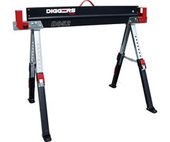 Diggers Baggerböcke - Arbeitstisch D852 Set 2 Stück je 600 kg