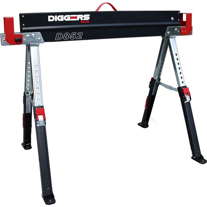 Diggers Baggerböcke - Arbeitstisch D852 Set 2 Stück je 600 kg