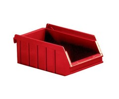 Matador Bac gerbable 4 rouge pour entrepôt mobile L175x105x75mm
