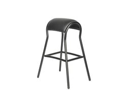 Hocker Zami. Modell Ergo Bar, Farbe schwarz. Ergonomischer Hocker / Stuhl
