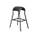 Tabouret Zami. Modèle Ergo Bar, couleur noir. Tabouret / chaise ergonomique