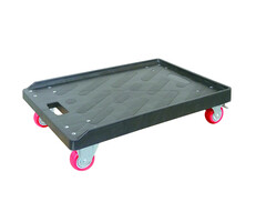 Matador Dolly Matador noir avec bord surélevé L670 x L460 x H145 mm