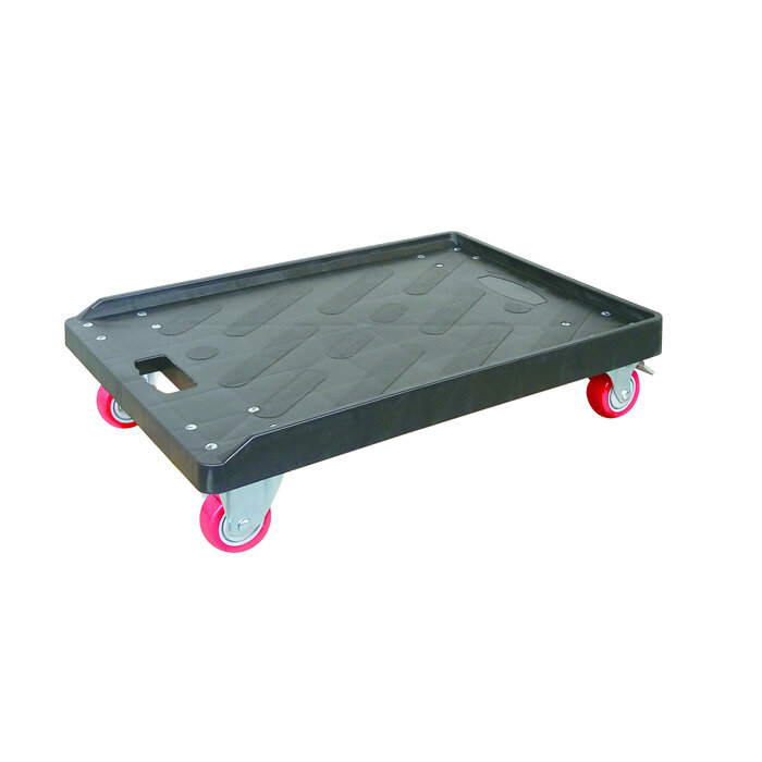 Matador Matador Dolly schwarz mit erhöhtem Rand L670 x B460 x H145 mm