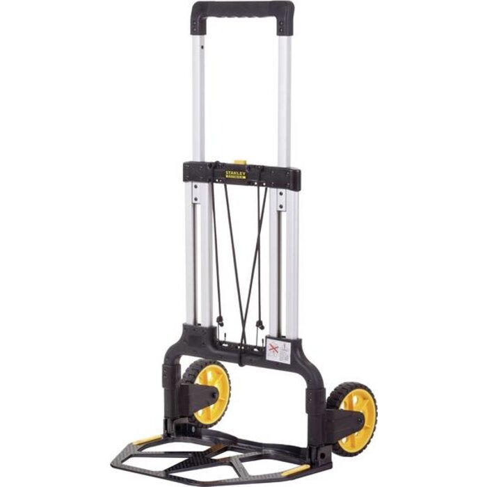 STANLEY Stanley Opvouwbare Steekwagen FXWT-706 - Draagvermogen tot 125KG - Transportwagen - 51 x 52 x 109 CM - Lichtgewicht Aluminium