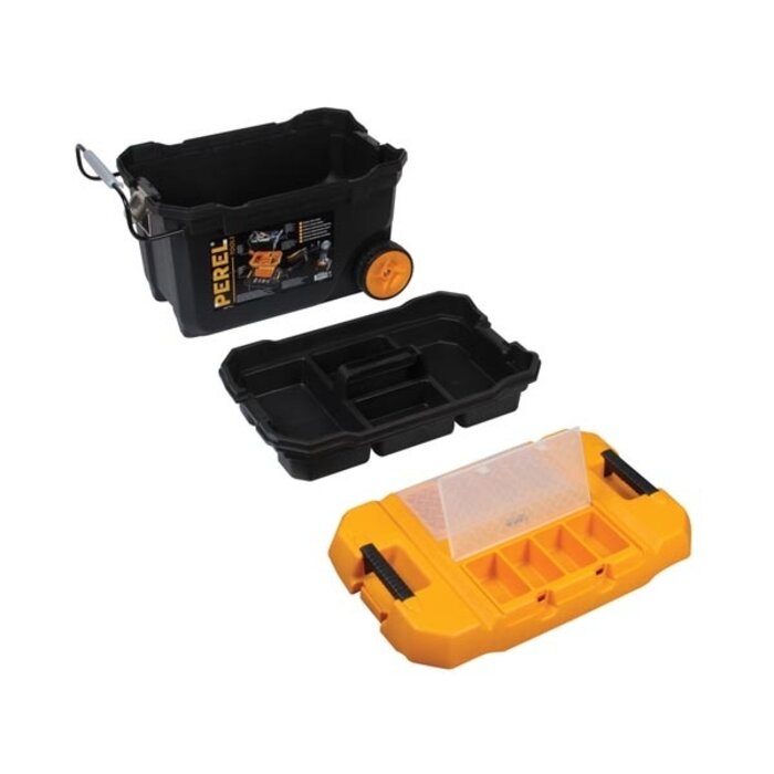 Perel Perel gereedschapskoffer op Wielen - 595 x 420 x 370 mm
